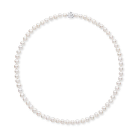 Birks Pearls 6-6.5mm Silver Cultured Freshwater Pearl Necklace image number 0